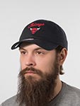 Бейсболка MITCHELL NESS арт. HD10409-CBUBLCK Chicago Bulls NBA (черный)